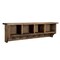 Alaterre Furniture Modesto 48" Reclaimed Wood Entryway Wall Coat Hooks with Storage Cubbies AMSA2420 - alternate 1